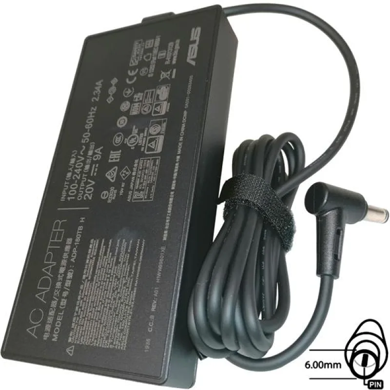 ASUS AC NAPÁJACÍ ADAPTÉR 180W 20V 3pin (6.0 mm) -neobsahuje PW CORD CEE…