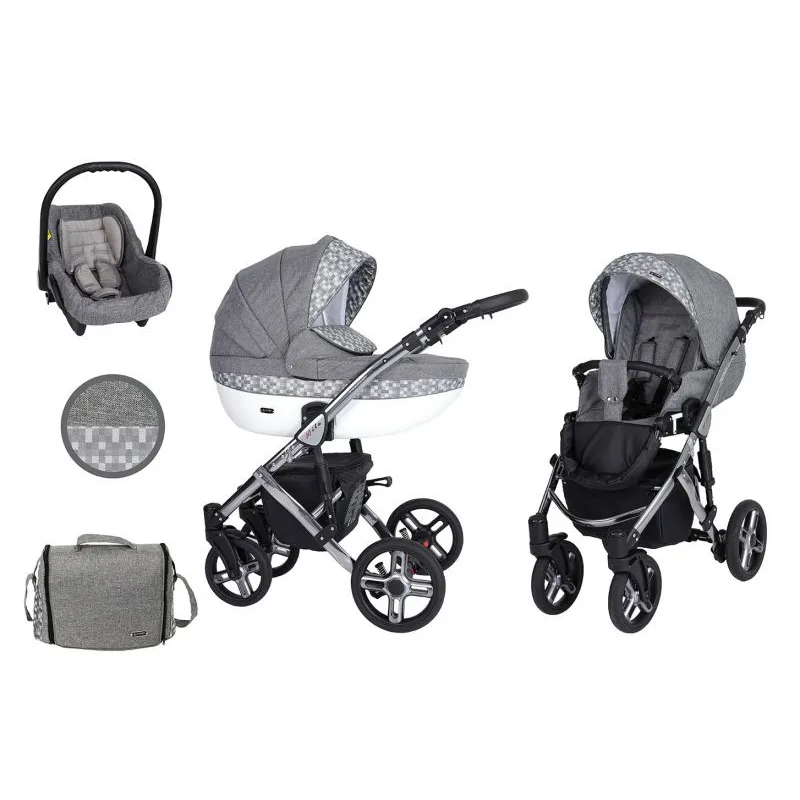 Kočík Kunert Mila Premium graphite frame 3v1 - 15