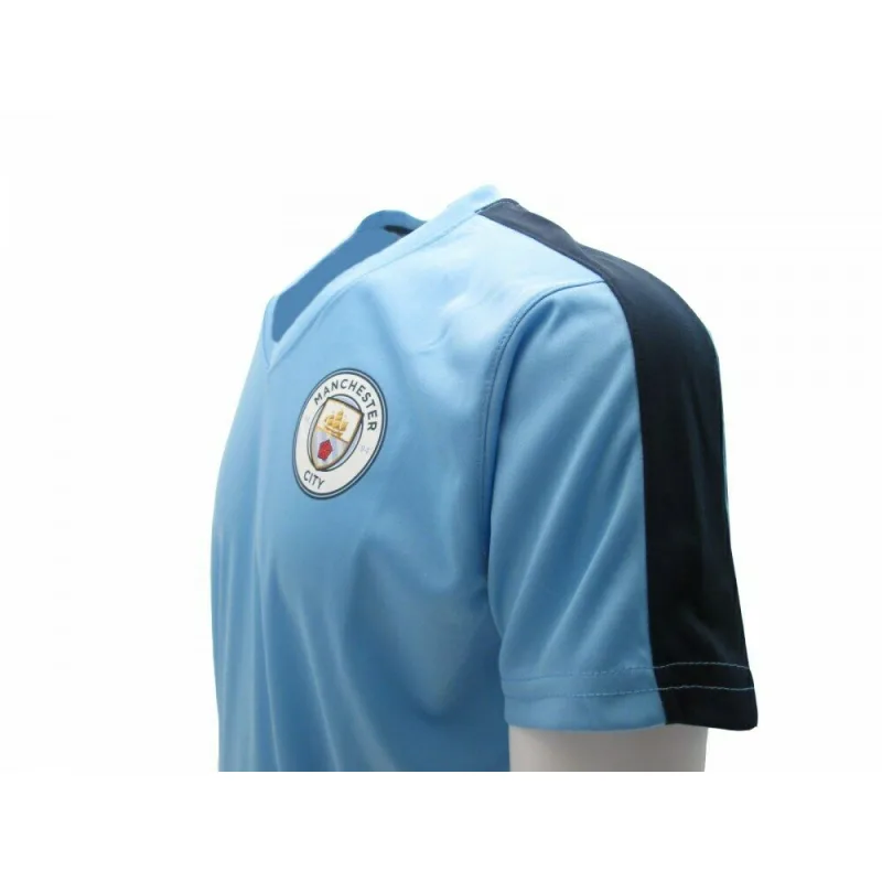 Manchester City tréningový dres bledomodrý detský - SKLADOM