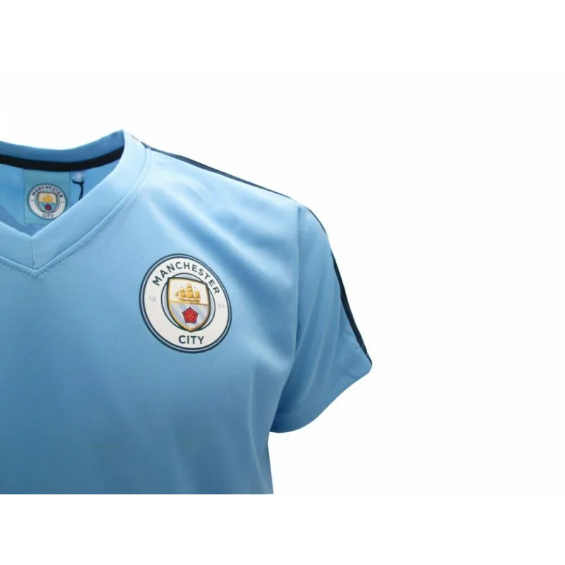 Manchester City tréningový dres bledomodrý detský - SKLADOM