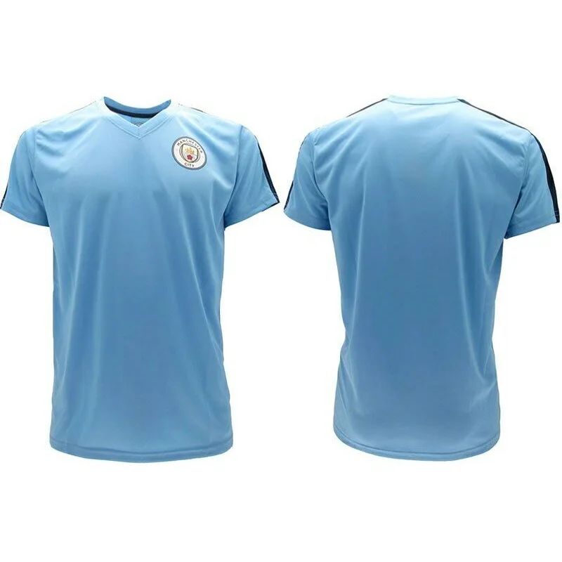 Manchester City tréningový dres bledomodrý detský - SKLADOM