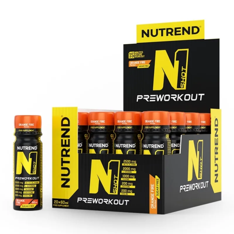 N1 Shot 60 ml - Nutrend Príchuť: Pomaranč