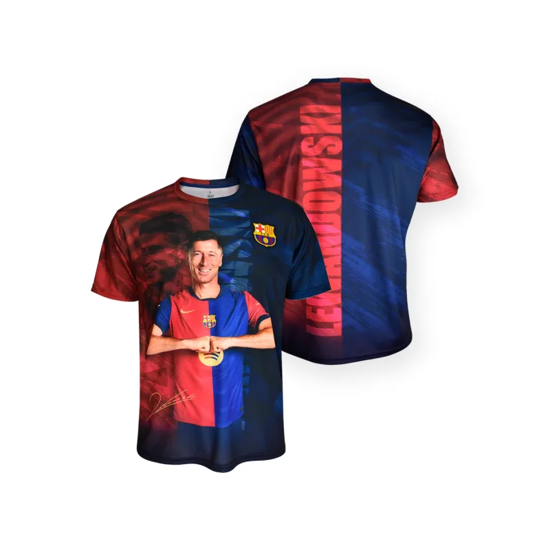 FC Barcelona Robert Lewandowski tréningové tričko detské