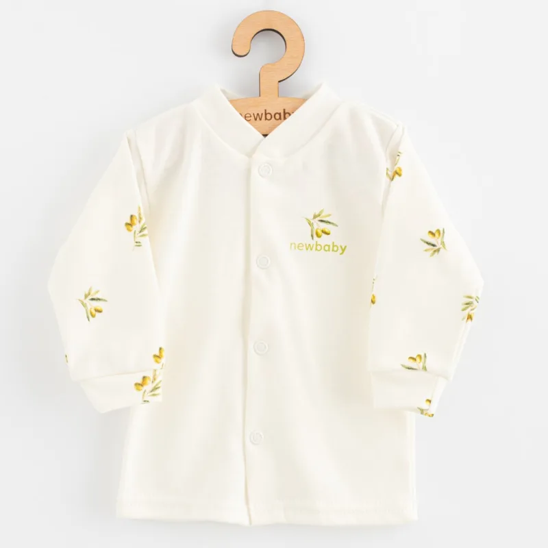 Dojčenský kabátik z organickej bavlny New Baby Olivy