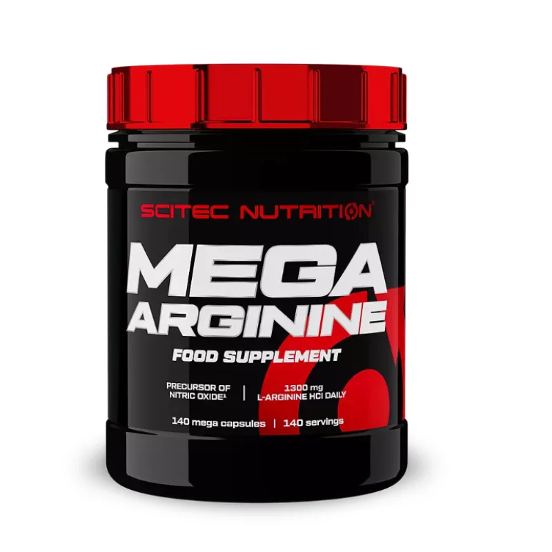 Mega Arginine 140 kapsúl - Scitec Nutrition