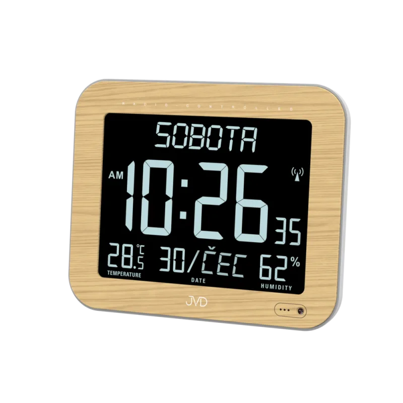 JVD Velké rádiem řízené digitální hodiny JVD DH9362.2