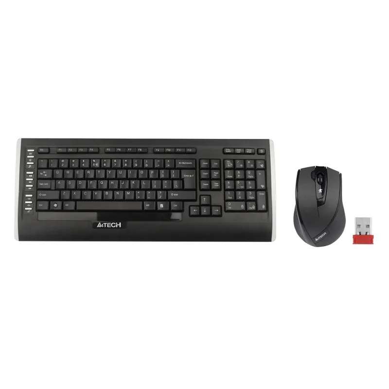 Súprava A4tech 9300F je bezdrôtová. kľúče. + bezdrôtové pripojenie.…