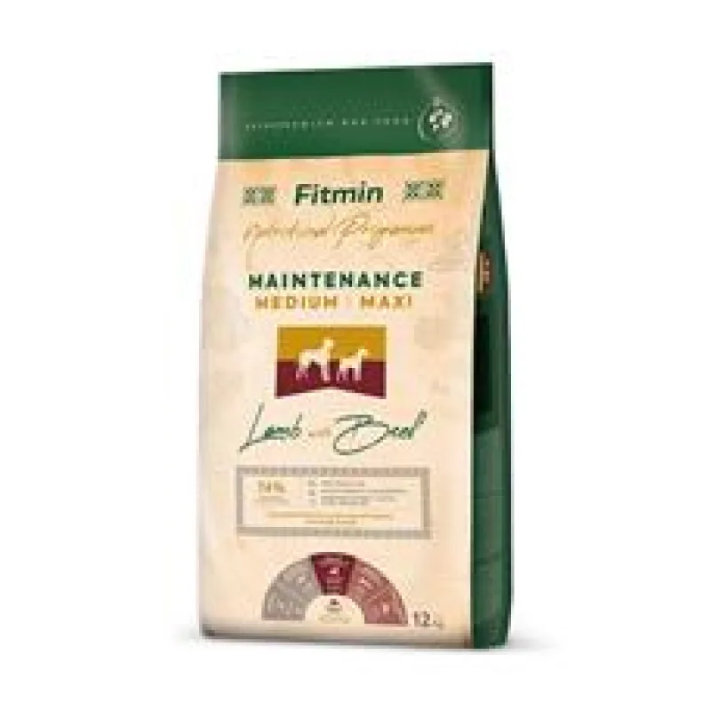 Fitmin Medium Maxi Maintenance Lamb With Beef 12 kg