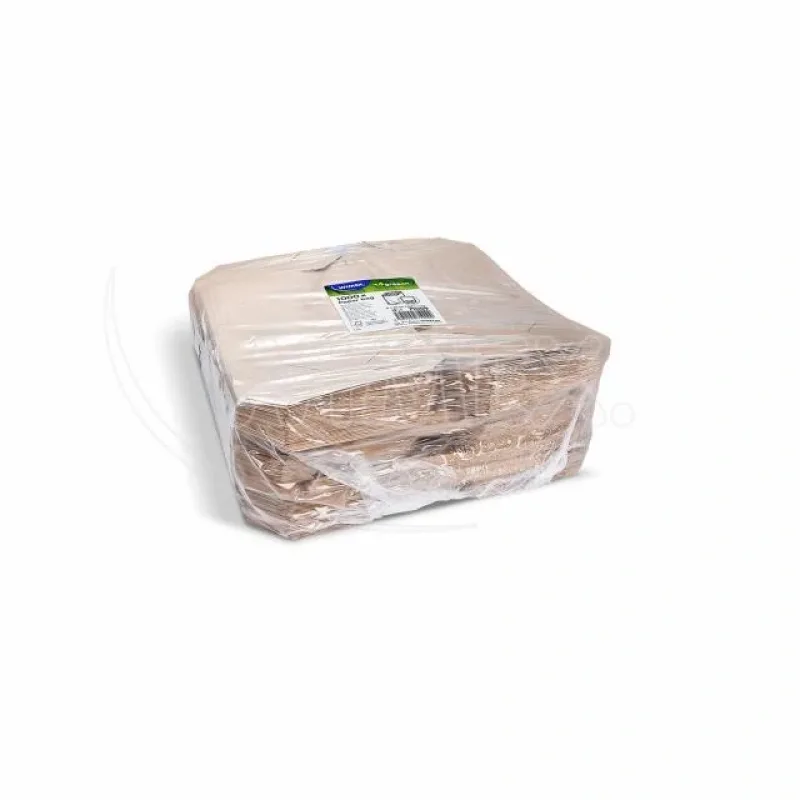Papírový sáček (FSC Mix) s křížovým dnem kraft 17 x 26 cm `1kg` [1000 ks] (71009)