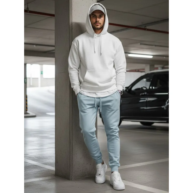 Pánske tepláky modré Dstreet UX3450 M