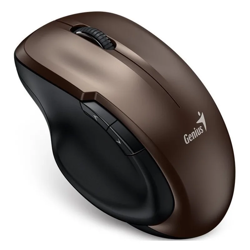 GENIUS myš Ergo 8200S/ 1200 dpi/ bezdrátová/ Chocolate/ 5-tlačítková…
