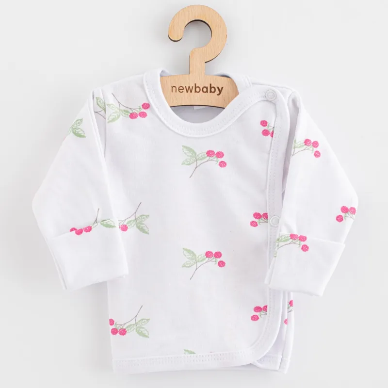 Dojčenská košieľka New Baby Classic II raspberry
