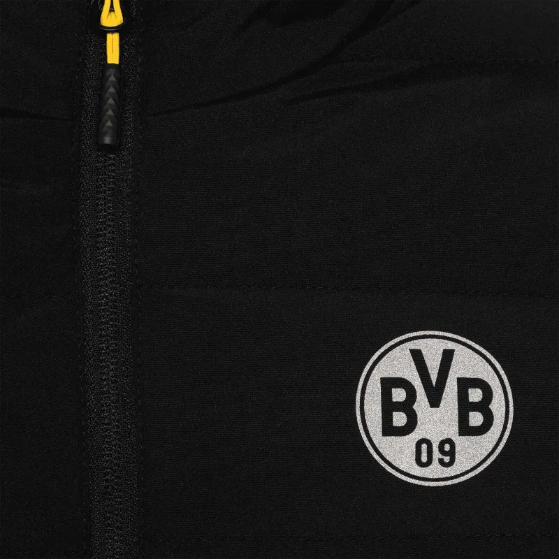Borussia Dortmund BVB 09 zimná bunda detská čierna - SKLADOM