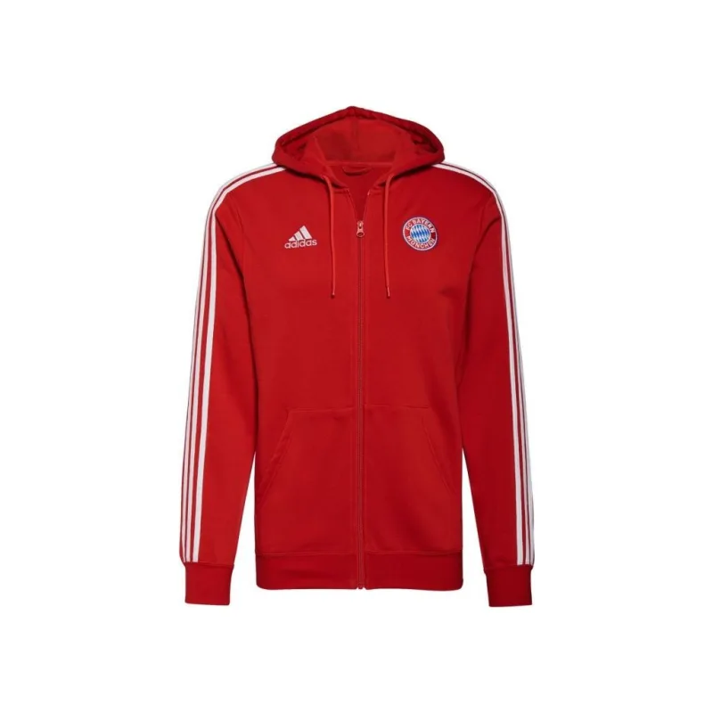 Adidas FC Bayern München - Bayern Mníchov mikina červená pánska - SKLADOM