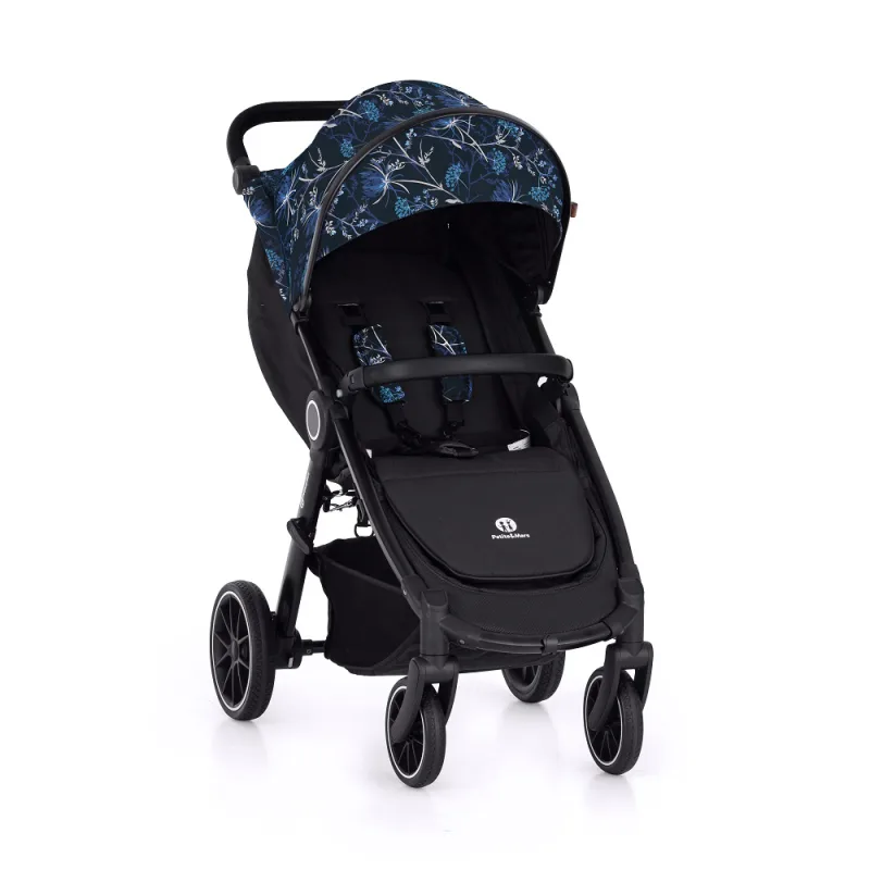 PETITE&MARS kočík Street+ RWS black + strieška limited 100 stylish beauty