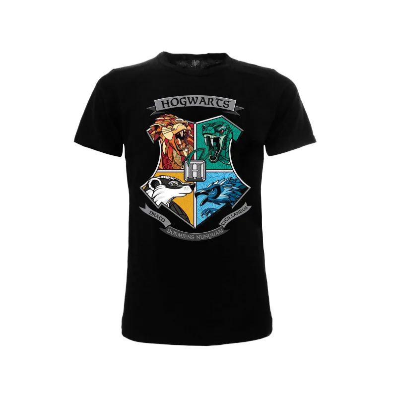 Harry Potter Hogwarts - Rokfort tričko čierne pánske