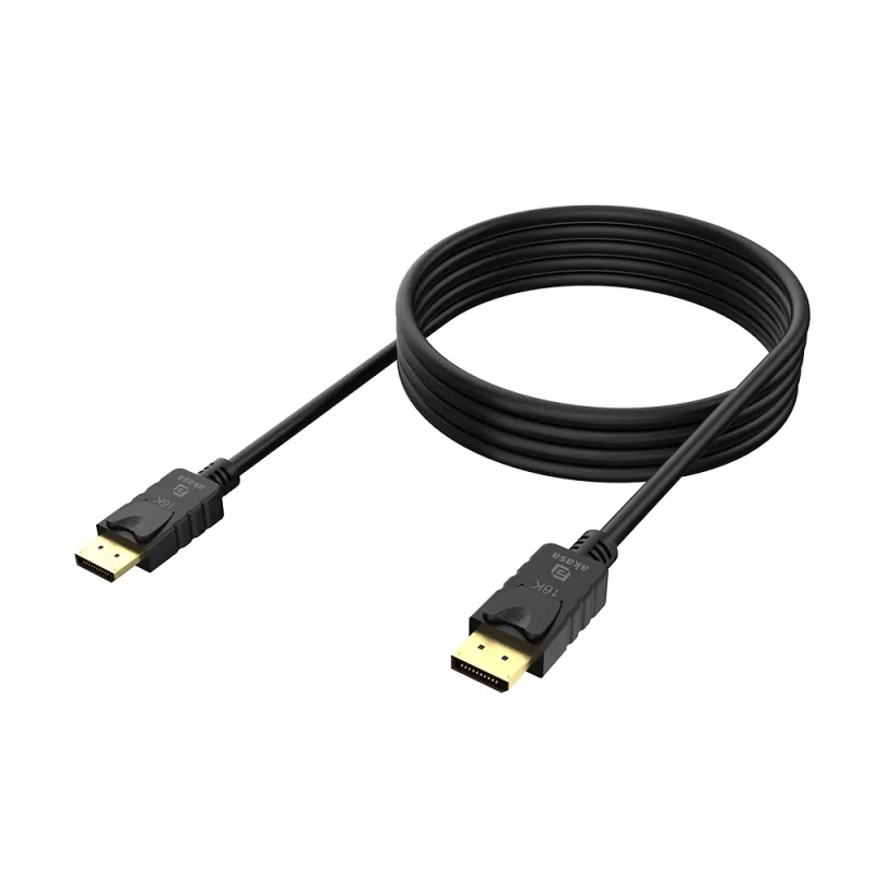 AKASA - 16K DP na DP kábel AK-CBDP27-20BK