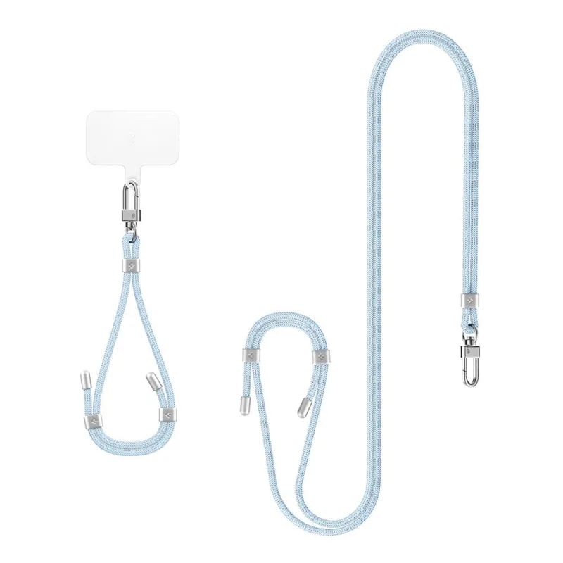 Spigen Cross Body Strap + Wrist Strap - Mute Blue AFA08364