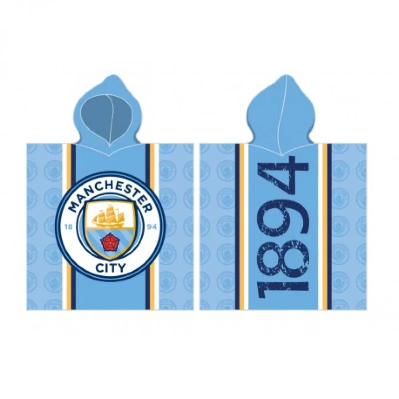 Manchester City pončo detské - SKLADOM
