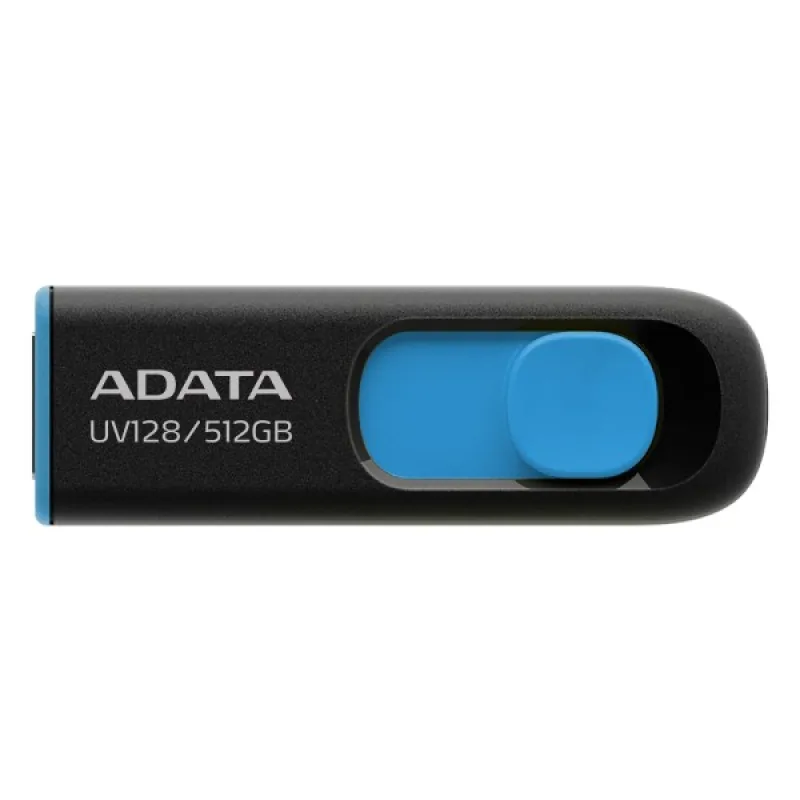 ADATA UV128/ 512GB/ USB 3.2/ USB-A/ Modrá AUV128-512G-RBE
