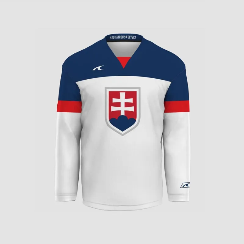 Slovakia Slovensko dres detský biely