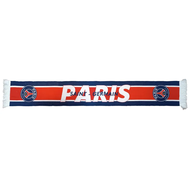 Paris Saint Germain FC - PSG pletený šál červeno-modrý