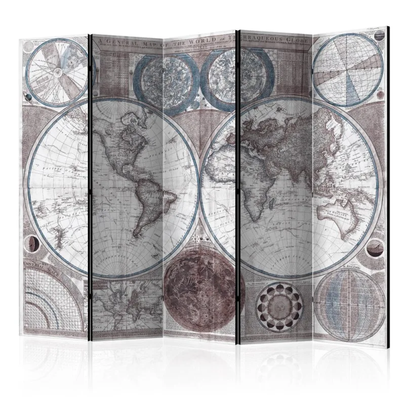 Artgeist Paraván - Terraqueous Globe [Room Dividers]