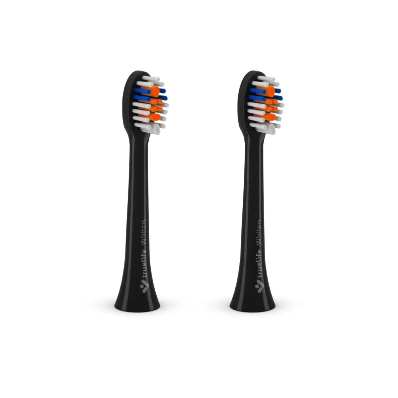 TrueLife SonicBrush Compact Heads Black Whiten TLSBCHBWN