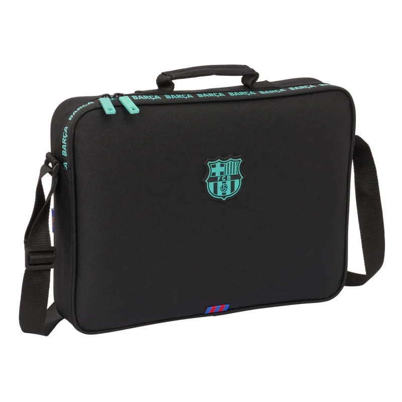FC Barcelona taška na notebook čierna
