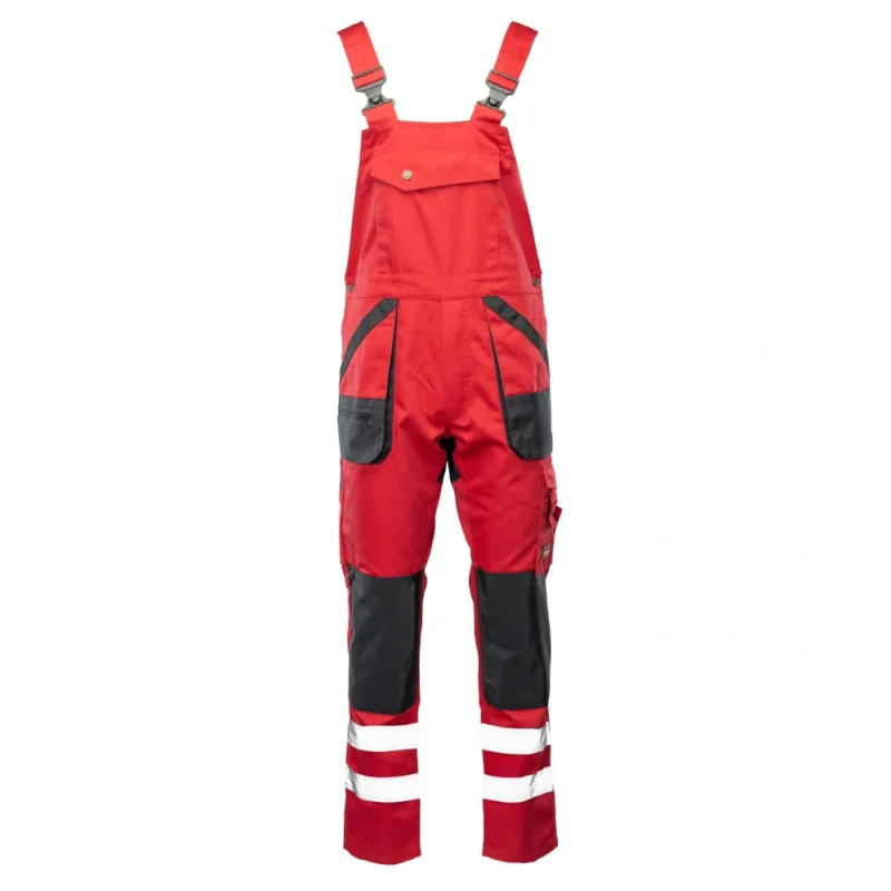 Polstar BRIXTON Practical APOG nohavice s trakmi Red 44-64