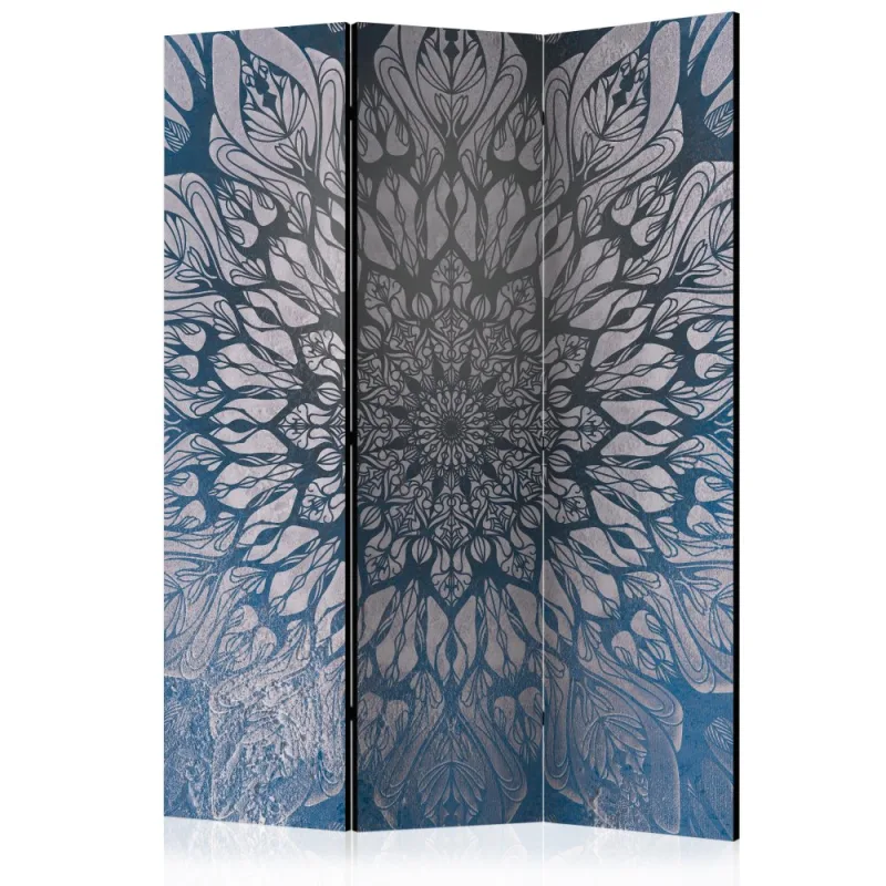 Artgeist Paraván - Spider Web (Blue) [Room Dividers]