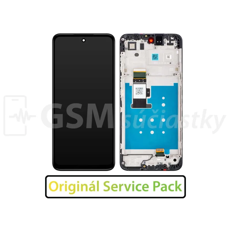 LCD displej + Dotykové sklo Motorola Moto G23 + Rám