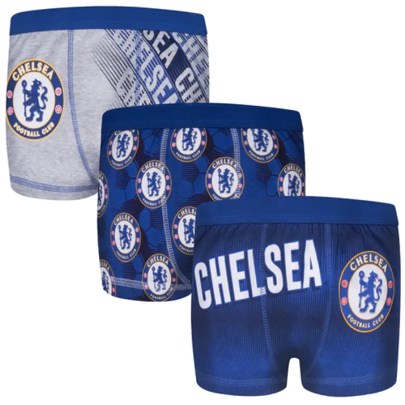 Chelsea boxerky detské (3 ks v balení) - SKLADOM