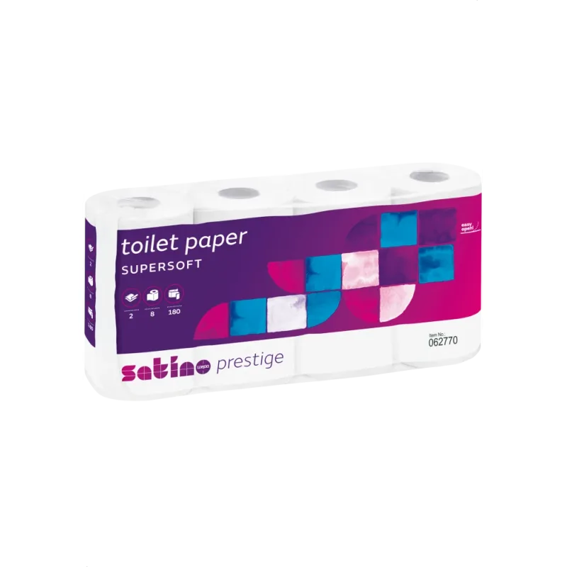 Wepa SATIN PRESTIGE 2V toaletný papier biely 8 ks