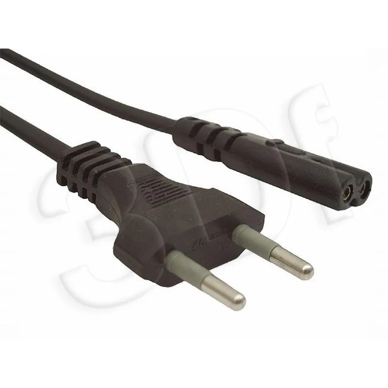 Kábel CABLEXPERT sieťový 1,8m VDE 220/230V napájací notebook 2 pin PC-184…