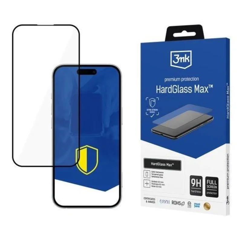 3mk tvrzené sklo HardGlass Max pro Apple iPhone 17 Pro 5903108669320