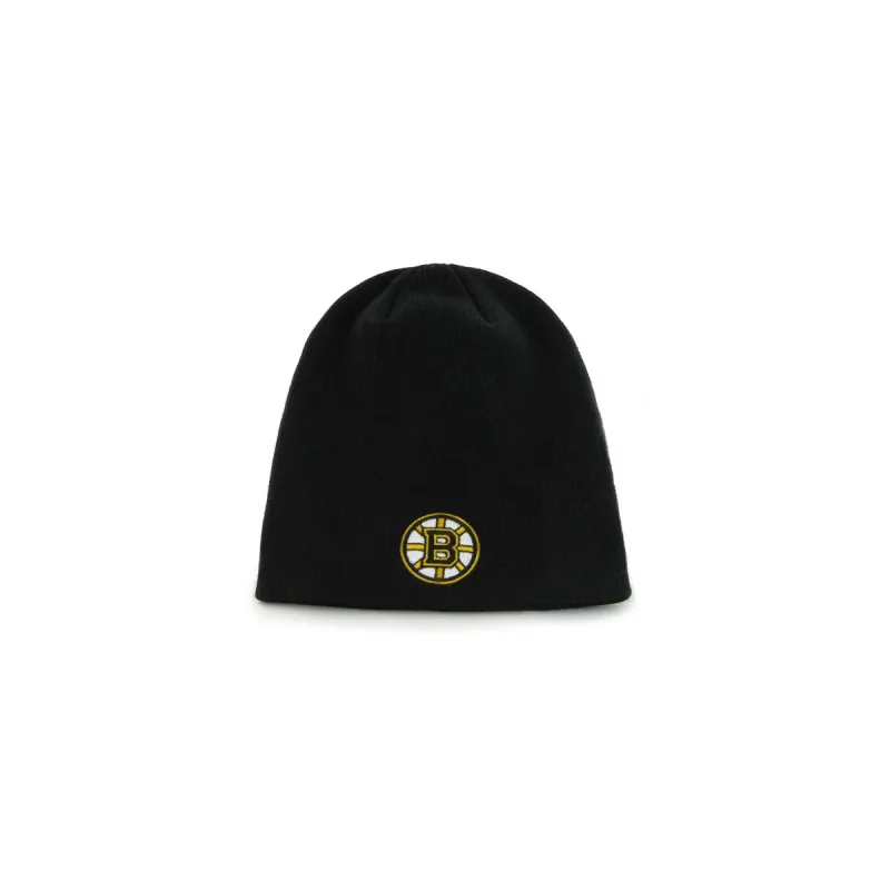 '47 Brand Boston Bruins pletená zimná čiapka čierna