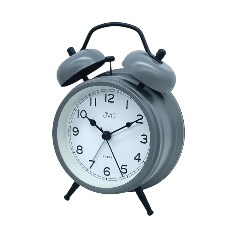 JVD Ručkový analogový netikající budík JVD SRP2219.3 s mechanickým zvoněním
