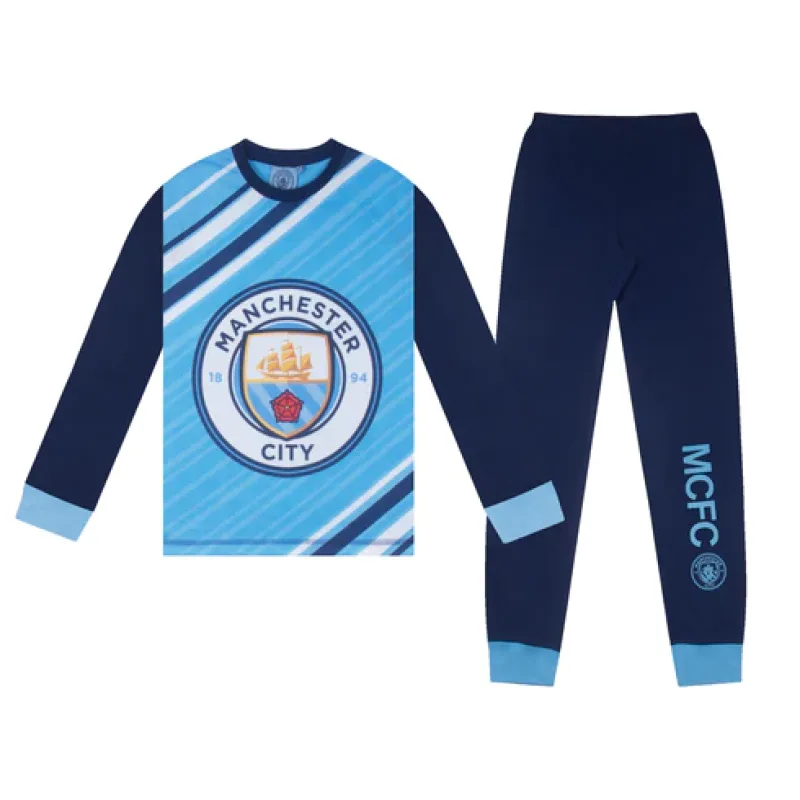 Manchester City pyžamo modré detské - SKLADOM