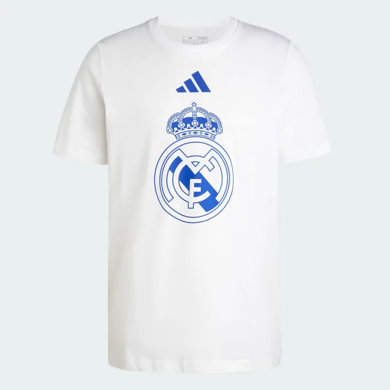 Adidas Real Madrid tričko biele pánske