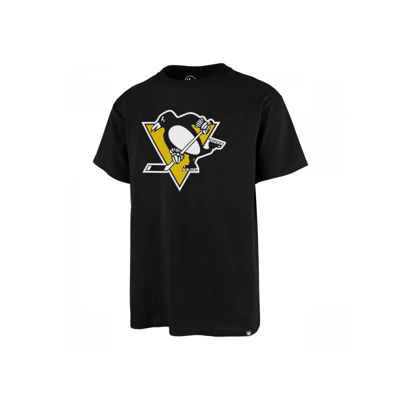 '47 Brand Pittsburgh Penguins tričko čierne pánske - SKLADOM