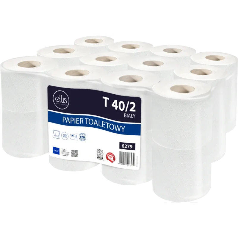 Ellis HLA-PT40 2V profi toaletný papier biely 24 ks