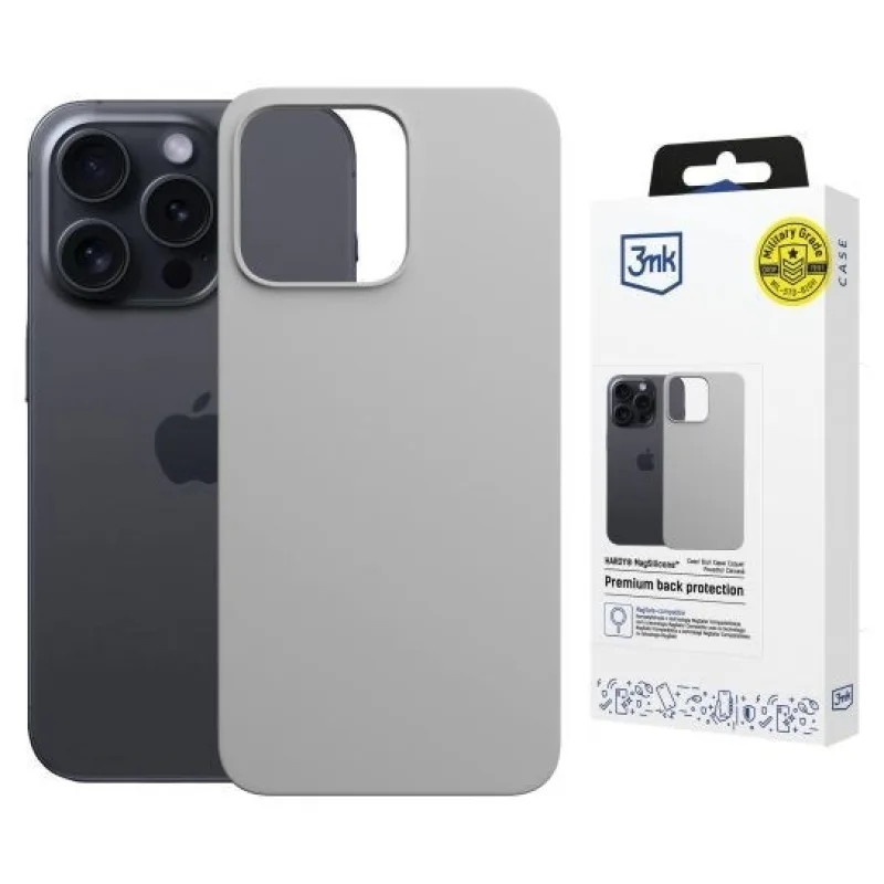 3mk ochranný kryt HARDY MagSilicone pro Apple iPhone 16 Pro Max Natural…