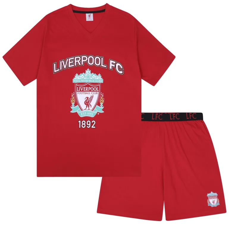 Liverpool FC pyžamo červené pánske - SKLADOM