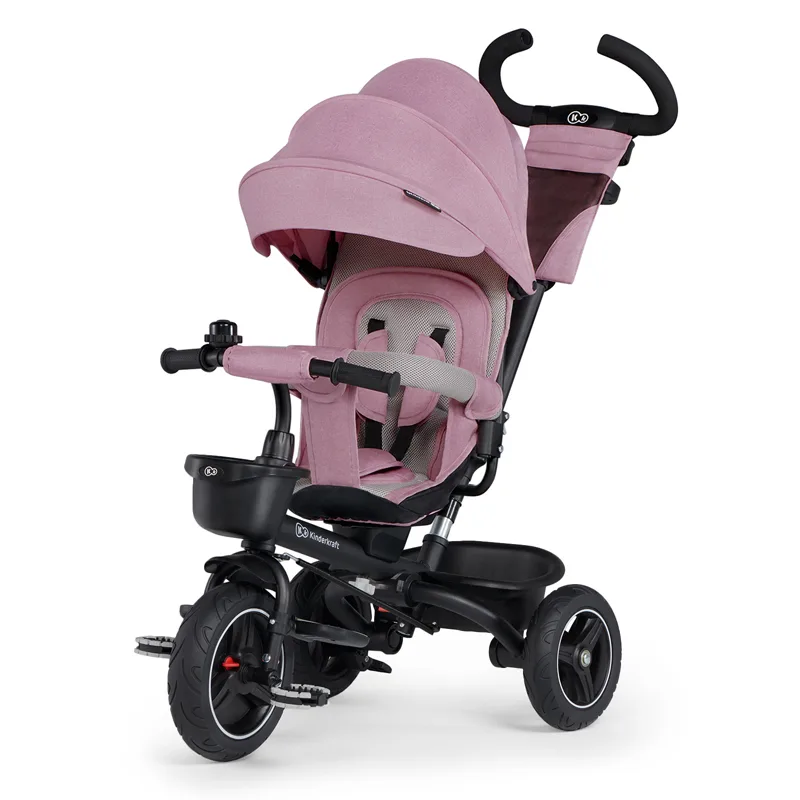 Trojkolka Kinderkraft Spinstep Mauvelous Pink