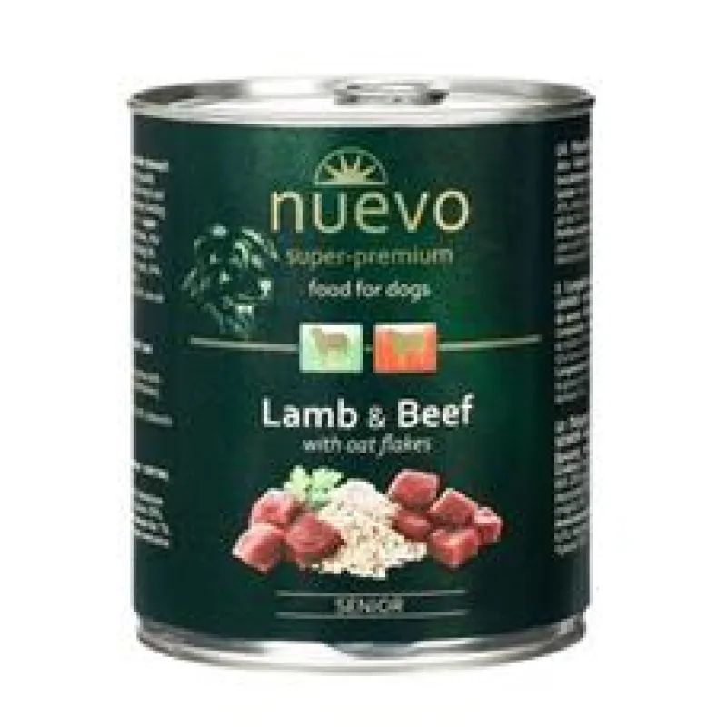 Nuevo pes Senior Jehněčí s ovesnými vl. konz. 400 g