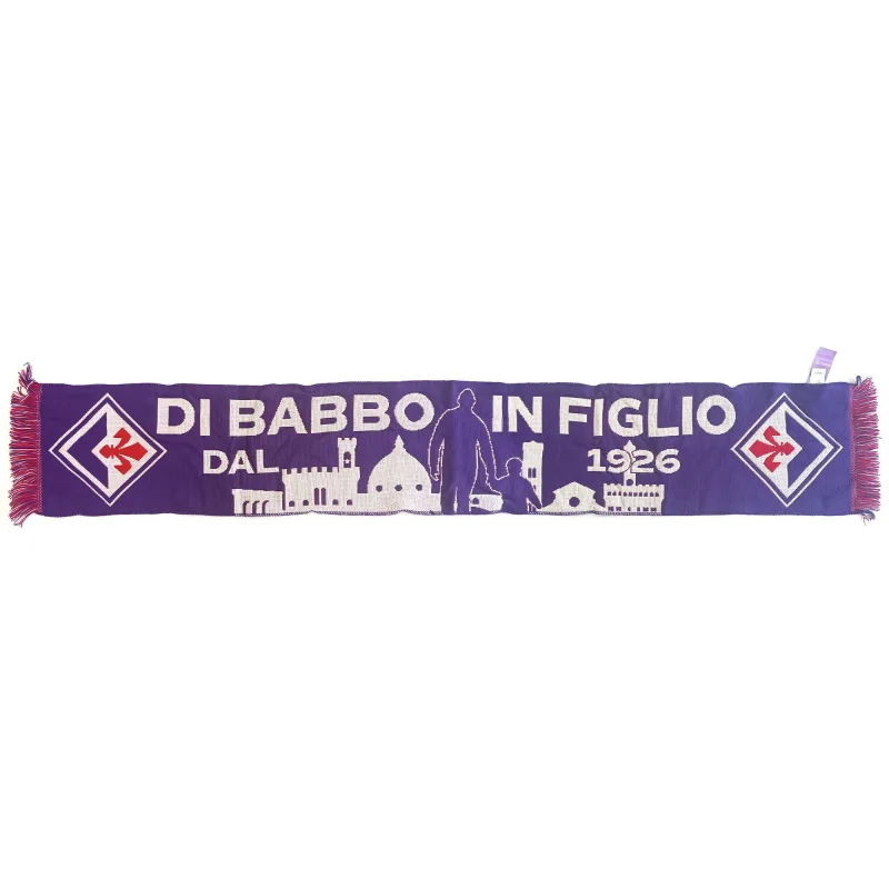 ACF Fiorentina pletený šál