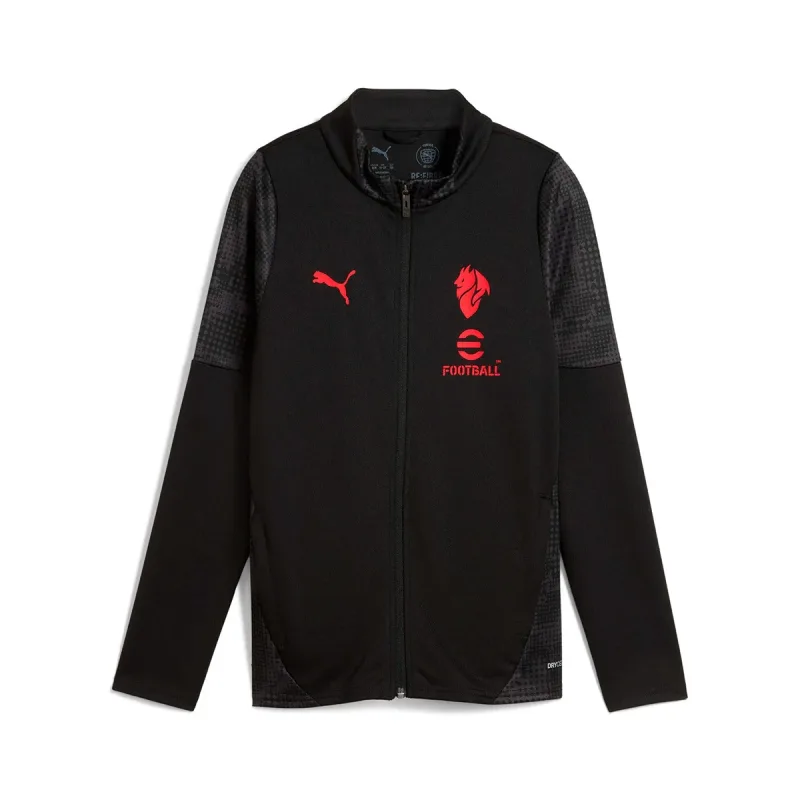 Puma AC Miláno (AC Milan) tréningová bunda čierna detská