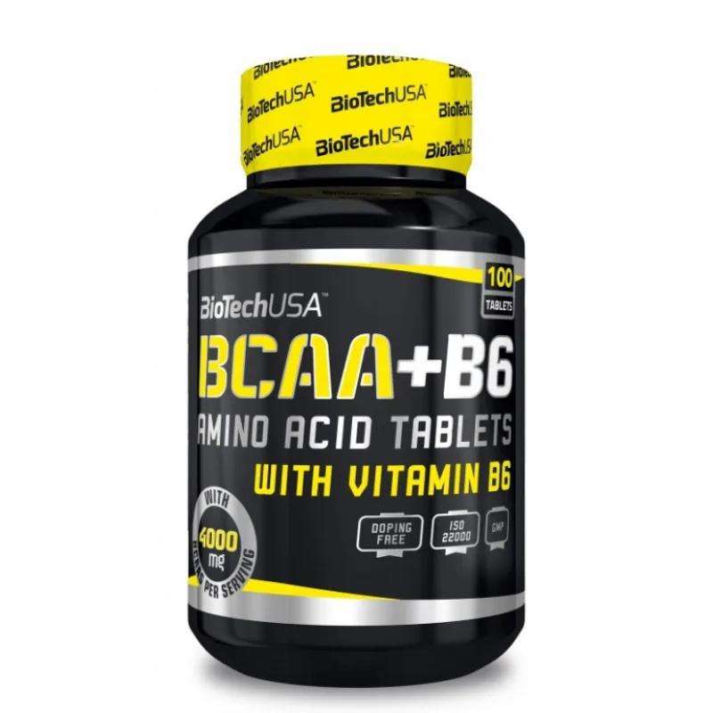 BCAA+B6 100 tabliet - BioTech USA