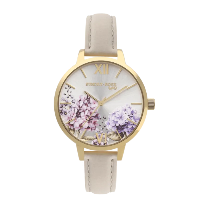 Dámské luxusní designové hodinky SUNDAY ROSE Spirit BLOOM SUN-S08